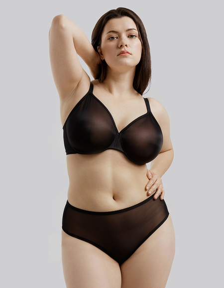 Бюстгальтер Gossard Glossies Sheer Bra (Black)