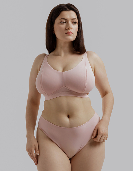 Бюстгальтер Curvy Kate Zen Non-wired Bralette (Pink Blush)