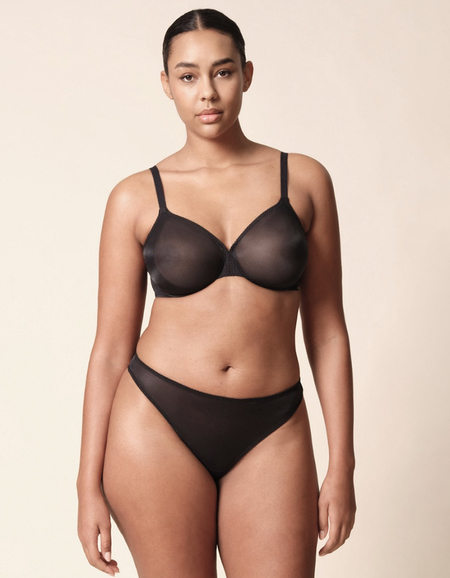 Бюстгальтер Gossard Glossies Sheer Bra (Black)