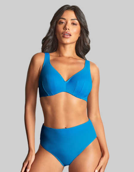 Верх купальника Panache Aurora Jennifer Plunge Bikini Bra (Aurora Blue)
