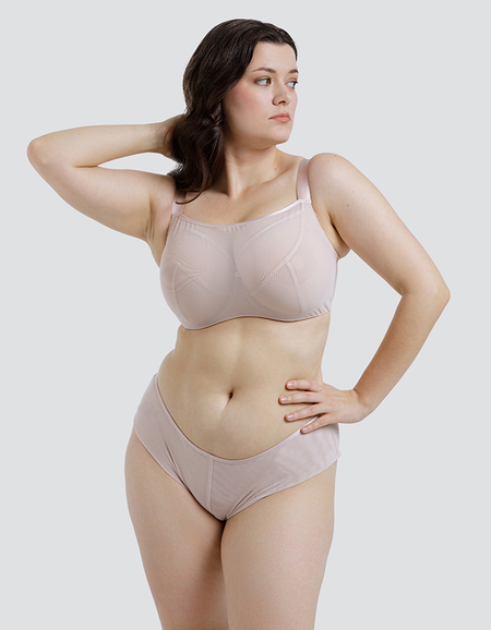 Бюстгальтер Nessa Salma Crop Top (Beige)