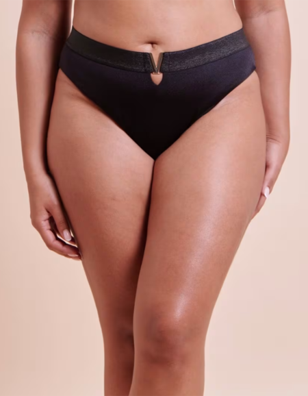 Плавки Curvy Kate Siren Seas High Leg Bikini Brief (Black)