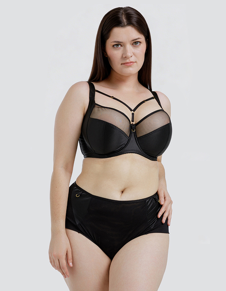 Бюстгальтер Nessa Clarisse Soft Straps Bra (Black)