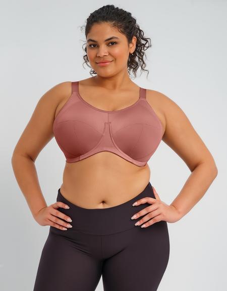Спортивный бюстгальтер Elomi Energise UW Sports Bra (Rosewood)