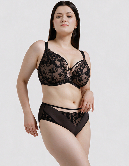 Бюстгальтер Nessa Ana Soft Light (Black)