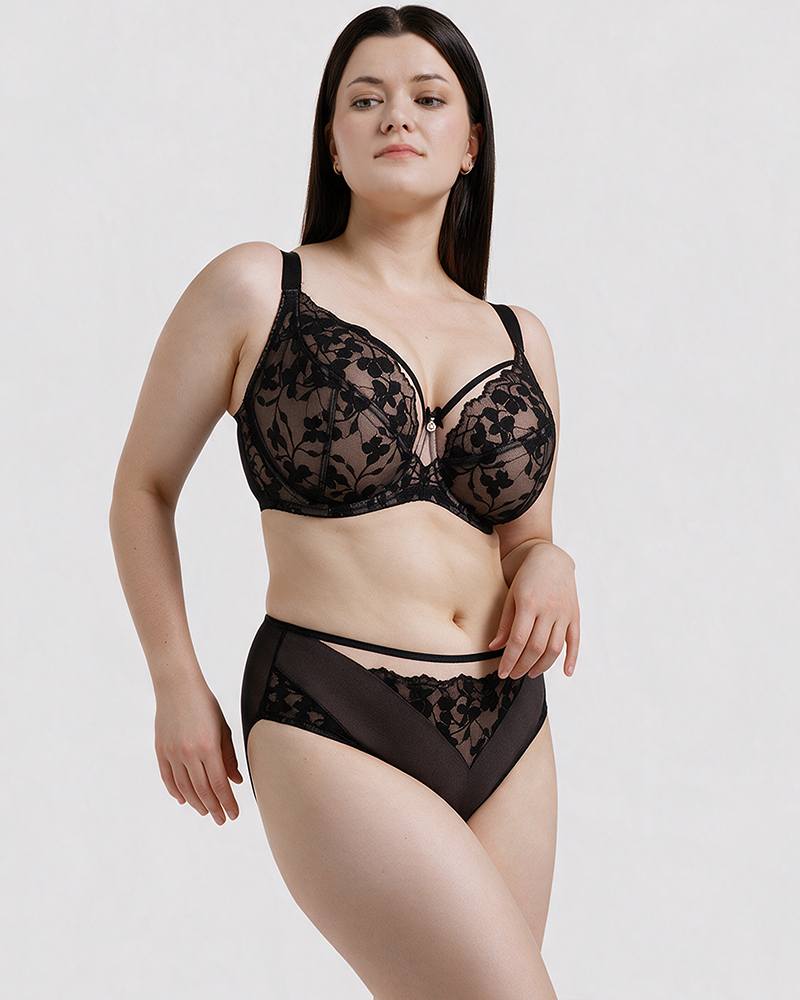 Бюстгальтер Nessa Ana Soft Light (Black)