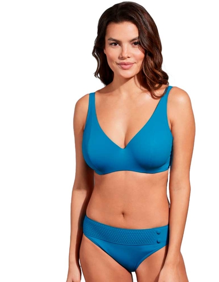 Верх купальника Empreinte Epic V-shaped Bikini Top (Bleu Archipel)