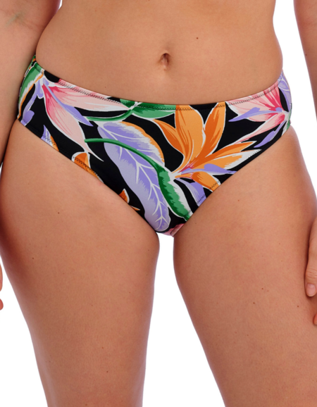 Плавки Fantasie Mykonos Cove Mid Rise Bikini Brief (Black)