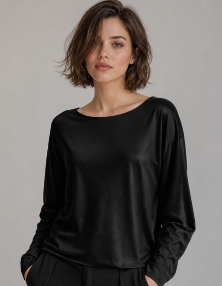 Лонгслив Mey Night Glow Long-sleeved Shirt (Black)