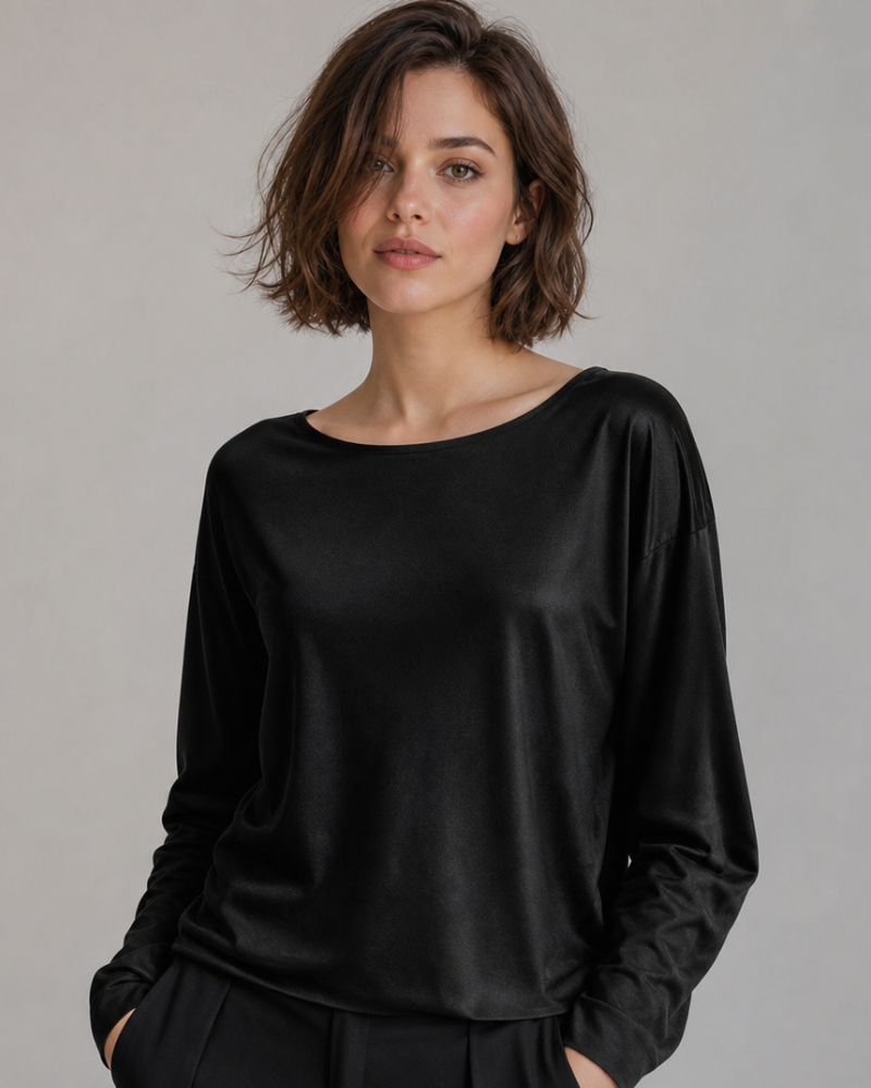 Лонгслив Mey Night Glow Long-sleeved Shirt (Black)