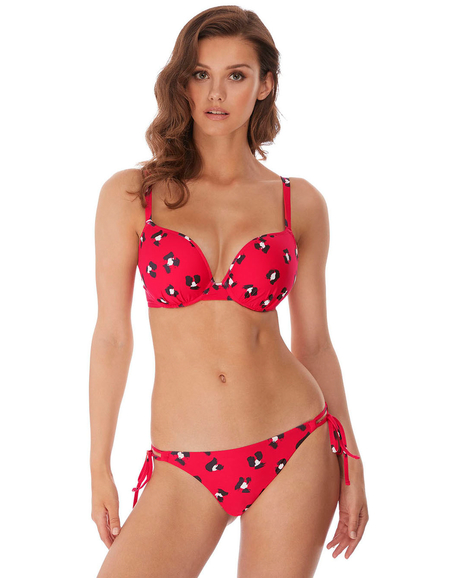 Верх купальника Freya Wildcat Bandless Deco Bikini Top (Red)