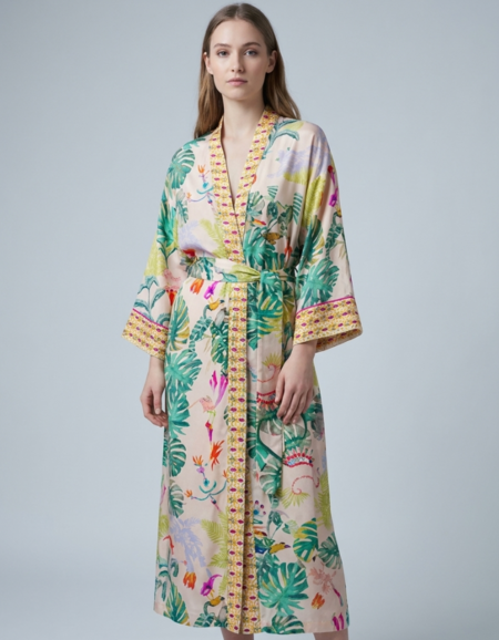 Кимоно Mey Mystic Jungle Kimono (Rose Pearl)