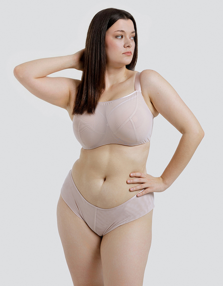 Бюстгальтер Nessa Salma Crop Top (Beige)