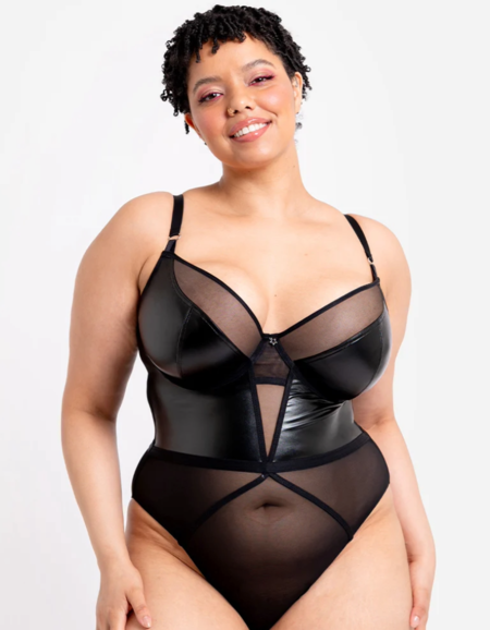 Боди Curvy Kate Lucky Star Plunge Body (Black)