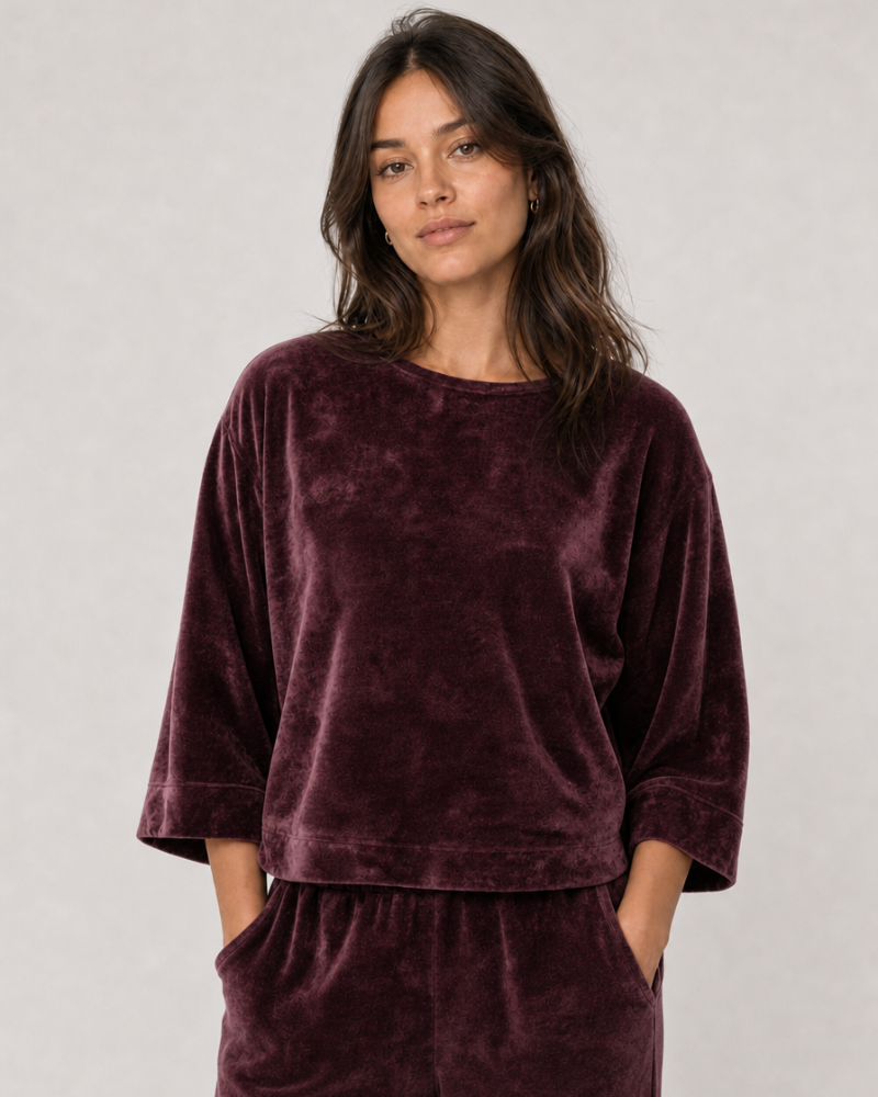 Кофта с длинным рукавом Mey Naemi Shirt (Indigo Rose)