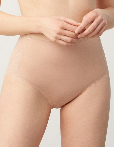 Трусы Ysabel Mora High Waist Brief (Nude)