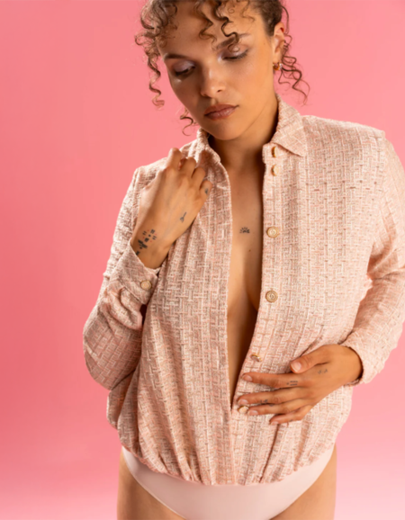 Боди Louisa Bracq Tweegy Blouse Body (Nude Rose)