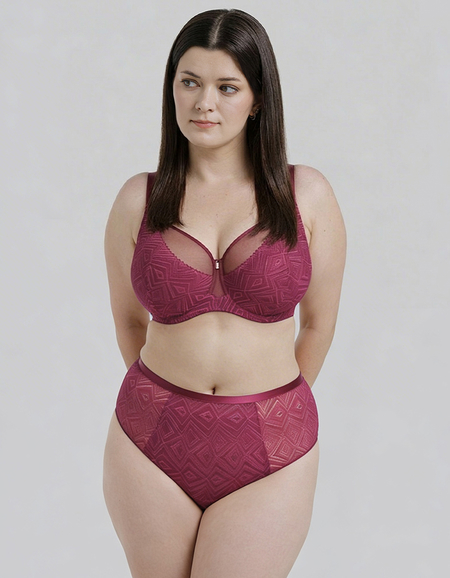 Бюстгальтер Nessa Joanna Soft Bra (Amaranth)