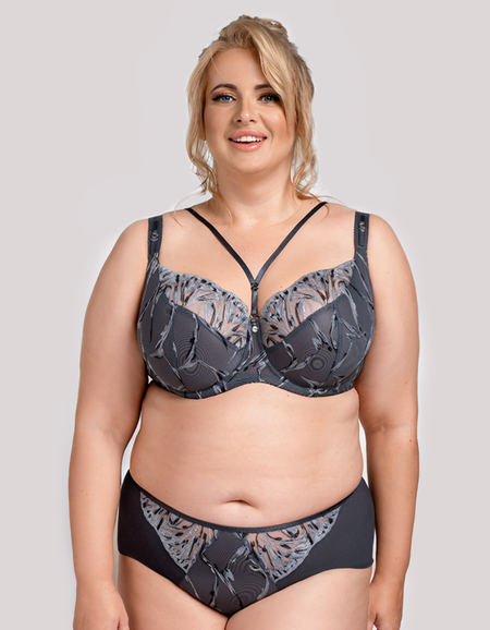 Бюстгальтер Nessa Enrice Soft Straps Bra (Grey)