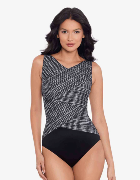 Купальник Miraclesuit Selenite Brio Swimsuit (Black/White)