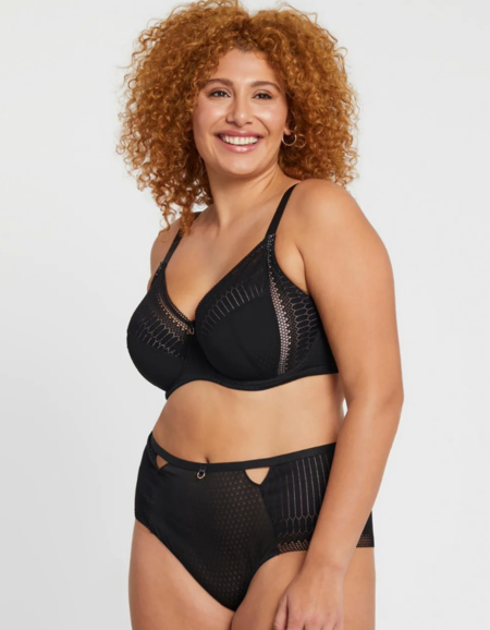 Бюстгальтер Montelle Muse Full Cup Bra (Black/Moonshell)