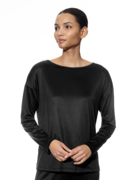 Лонгслив Mey Night Glow Long-sleeved Shirt (Black)