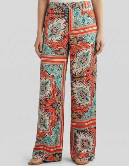 Брюки Mey Scarlet Pants (Green Leaves)
