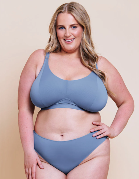 Бюстгальтер Curvy Kate Zen Non-wired Bralette (Blue)