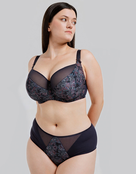 Бюстгальтер Nessa Melani Soft Side Support Bra (Granat)